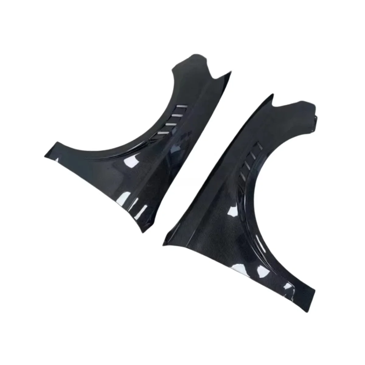 High Level Material Dry Carbon Fiber KB Style A3 S3 Side Car Fender Fit for A3 S3 2017-20 Car Parts Mudguard