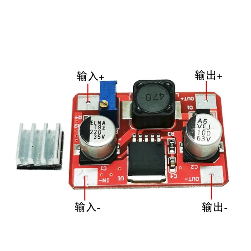 LM2577 High Voltage Boost Converter Circuit Board DC-DC 5V~35V to 12V 24V 36V 48V Step-up Booster Adjustable Power Supply Module