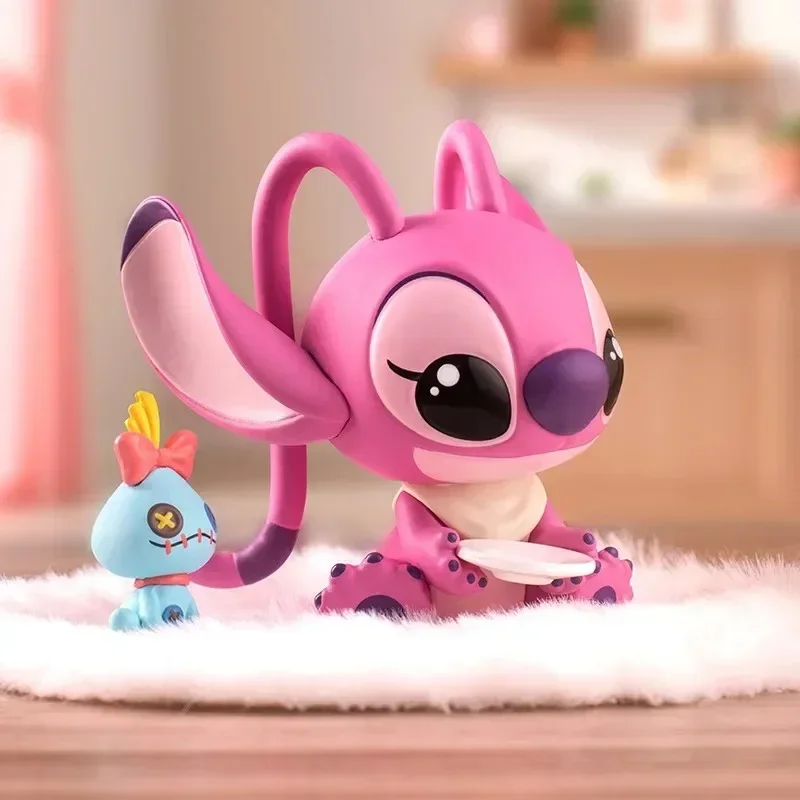 

POP MART Disney Stitch on a Date Series Blind Box Toys Original Mystery Box Mistery Caixa Фигурка Surpresa Cute Model