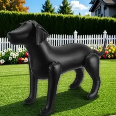 

Sturdy Dog Mannequin Inflatable Display Stand For Pet Clothing Stores Durable Easy Clean Smooth Touch Versatile Usage