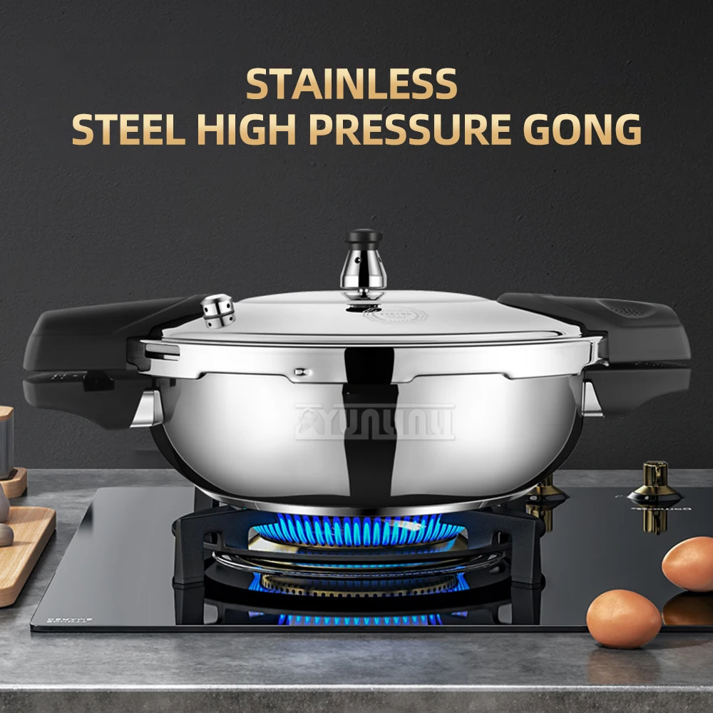 304 Stainless Steel Multifunctional Pressure Cooker 8L Household Thickening Pressure Pot