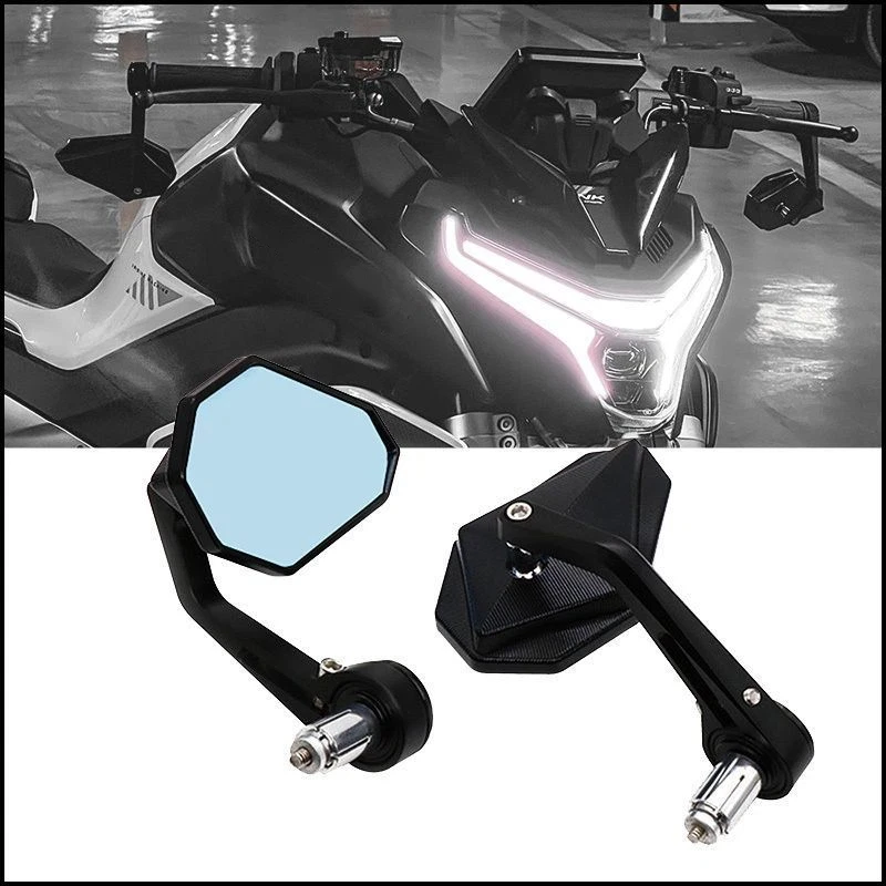 Motorcycle Bar End Mirror 7/8