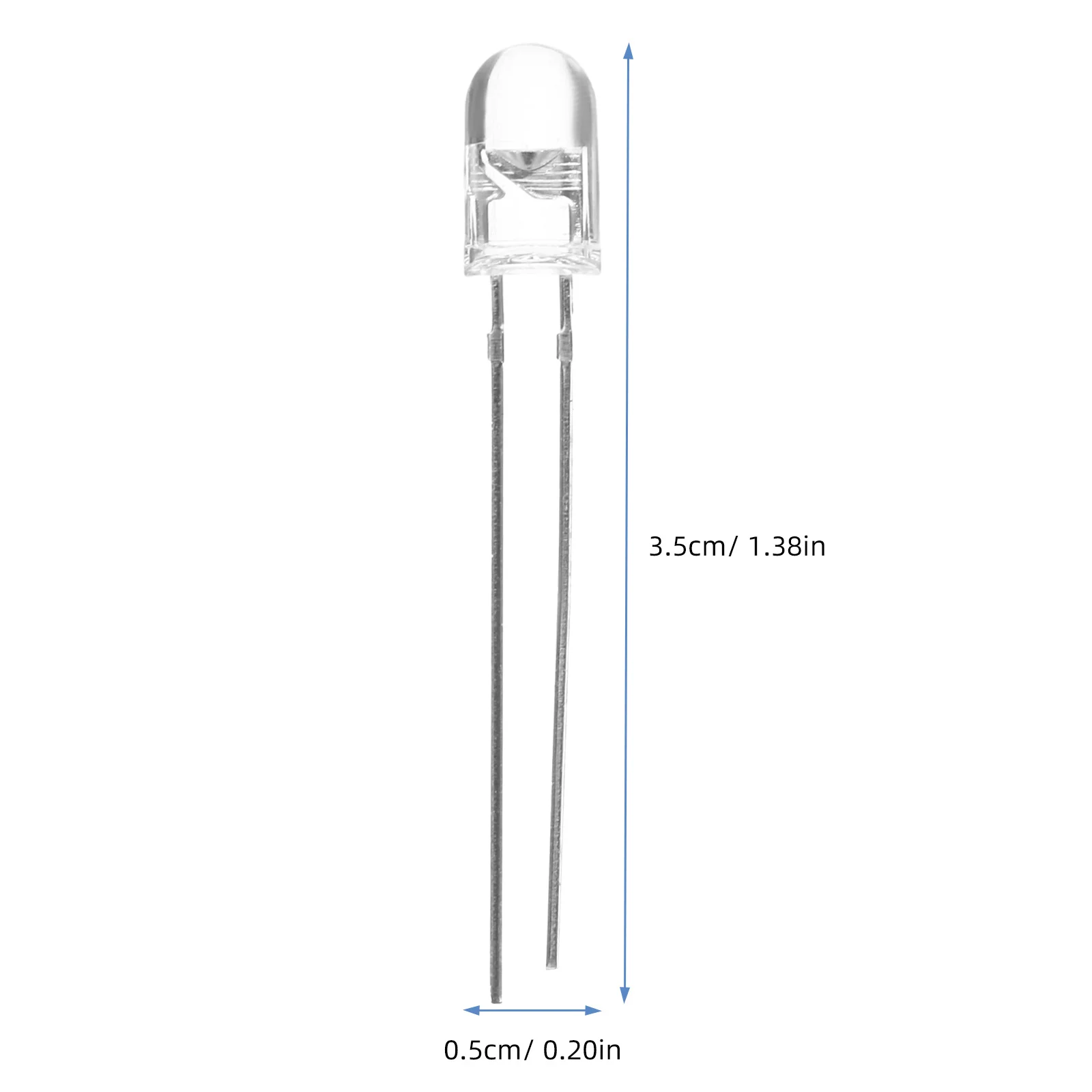 10 قطعة 10 مللي متر Uv Led 400-405Nm الأشعة فوق البنفسجية صمام ثنائي باعث للضوء مشرق 30 درجة زاوية عرض 80-120Mcd عدسة شدة ل