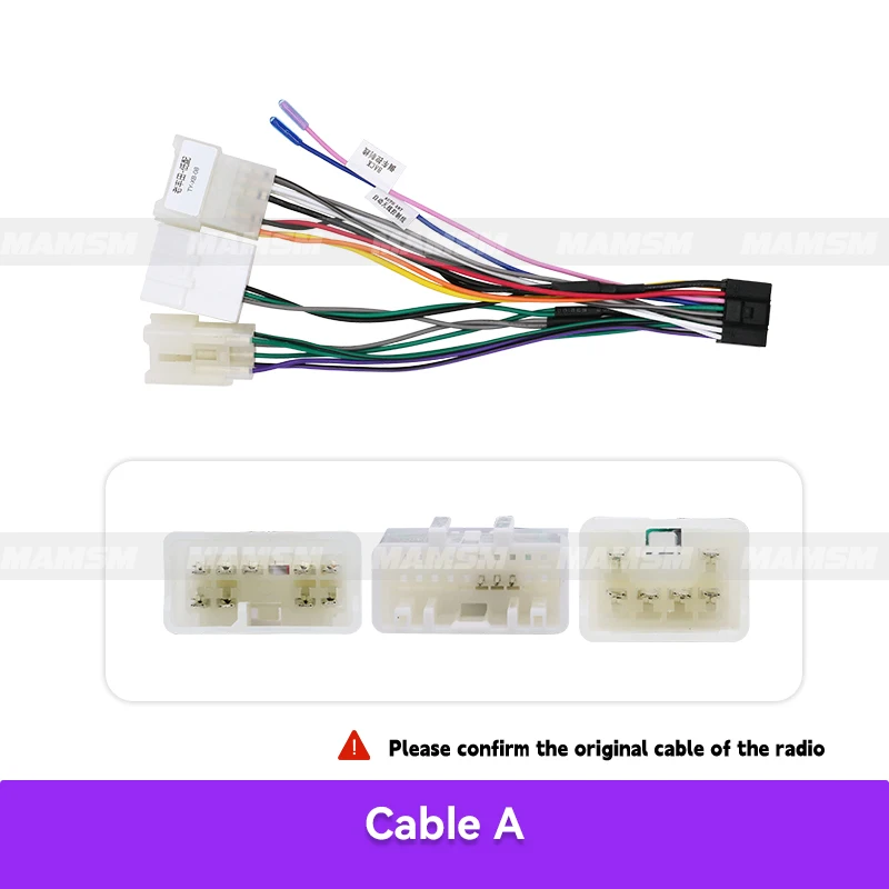 MAMSM 9inch For Lexus IS200 TOYOTA Altezza 1999-2005 Android Car Radio Fascia Stereo Frame GPS MP4 Multimedia Wiring Harness Kit