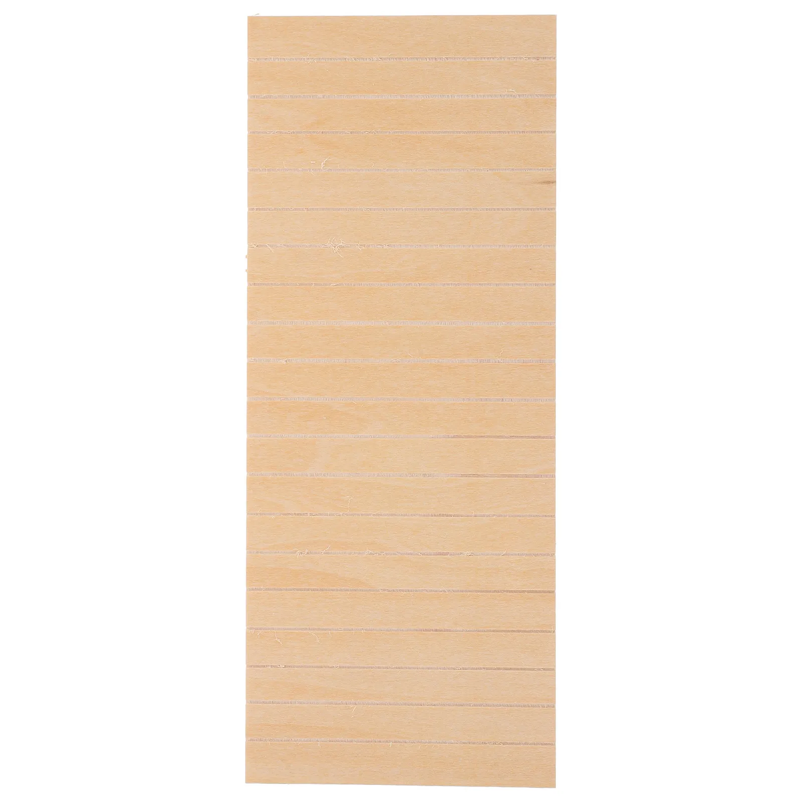 Mini Skirting Board Miniature Plywood Wall Decor for Mini Houses Garden Scene Models Stylish Realistic Interior Detail Ornament