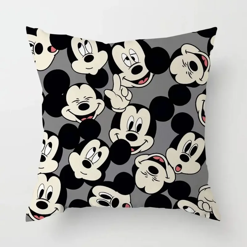 New Ins style Disney Mickey Mouse single-sided pillowcase, car sofa headboard cushion cover, student birthday gift