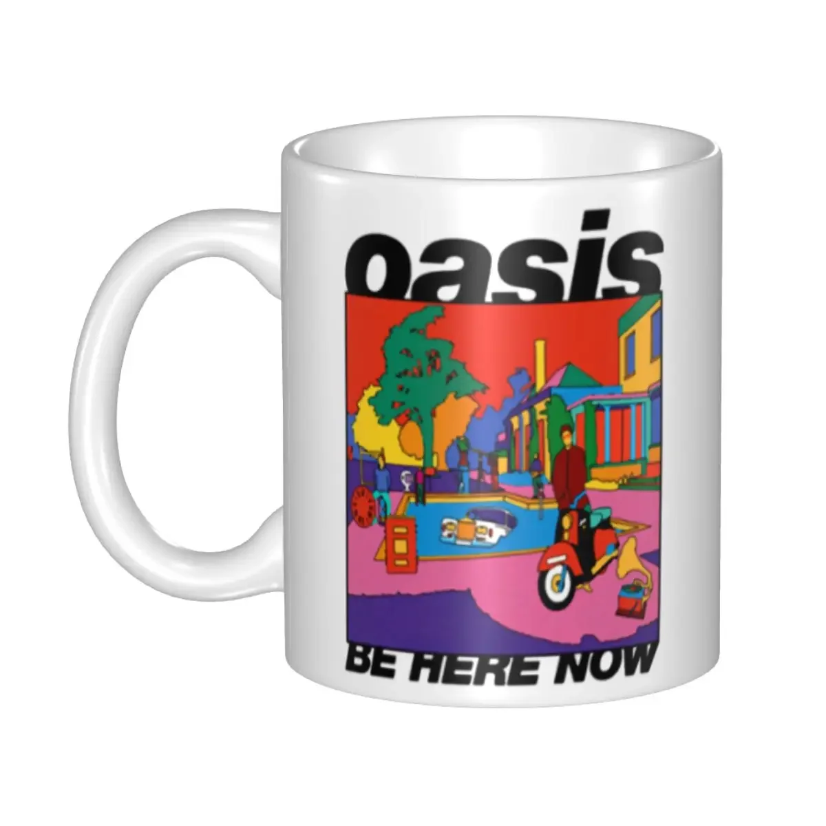 Custom British Rock Band Oasis Coffee Mugs DIY Ceramic Milk Tea Cups
