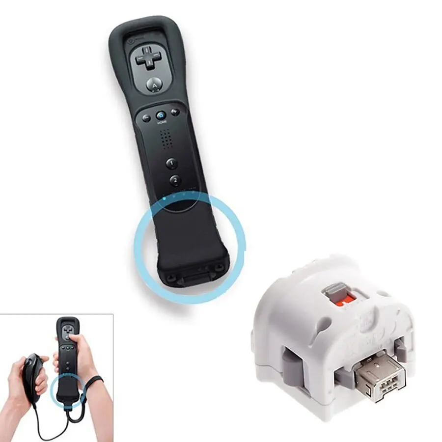 Acelerador para Wii, Amplificador de sensor del mando Wii, Mejorador de movimiento Wii MotionPlus, Acelerador de mando