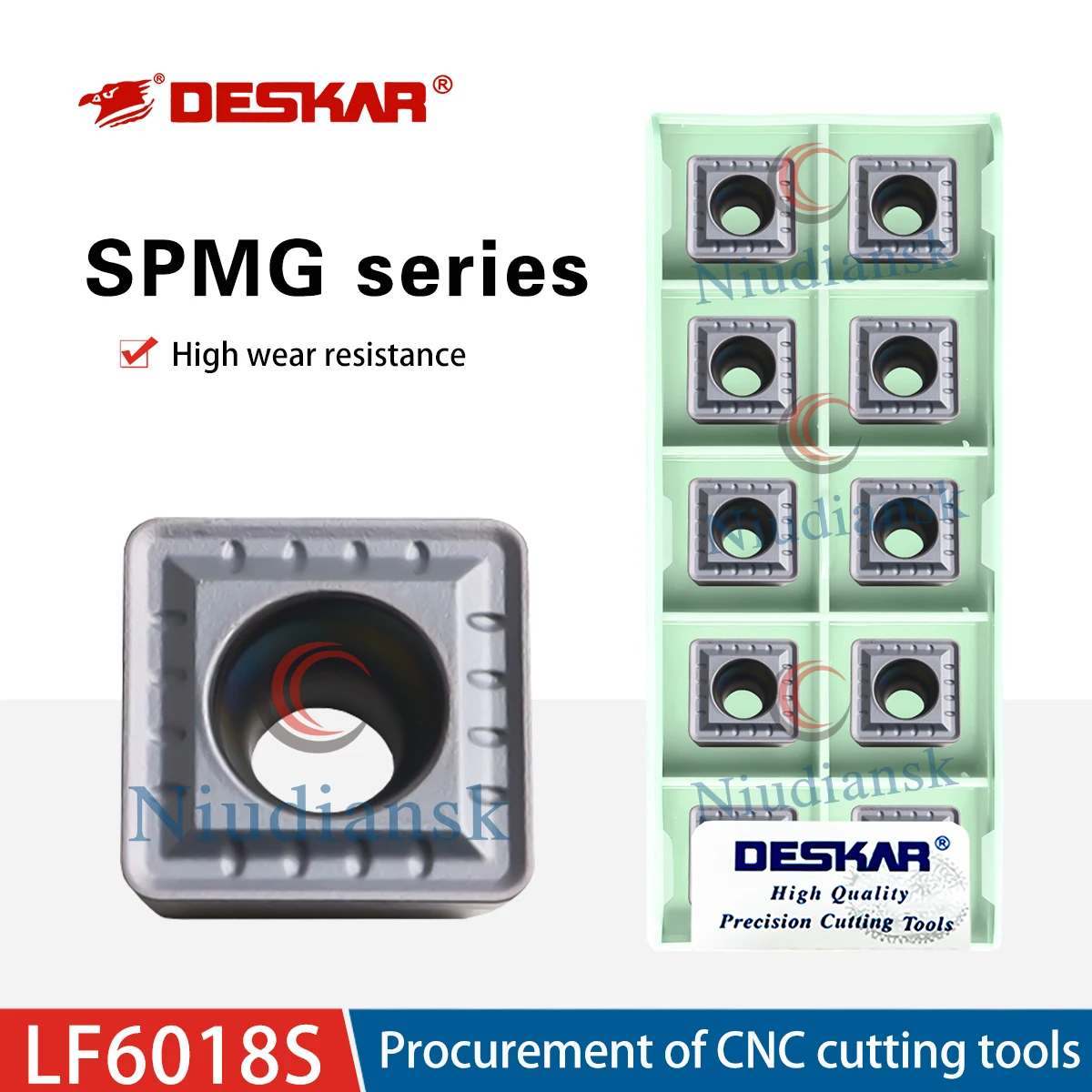 

SPMG050204/060204/07T308/090408/110408/140512-PG LF6018S Токарные станки с ЧПУ U-сверла Токарные инструменты Лезвия для обработки нержавеющей стали