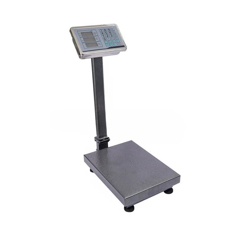 500kg 45x60cm  Carbon steel electronic weighing digital platform scale