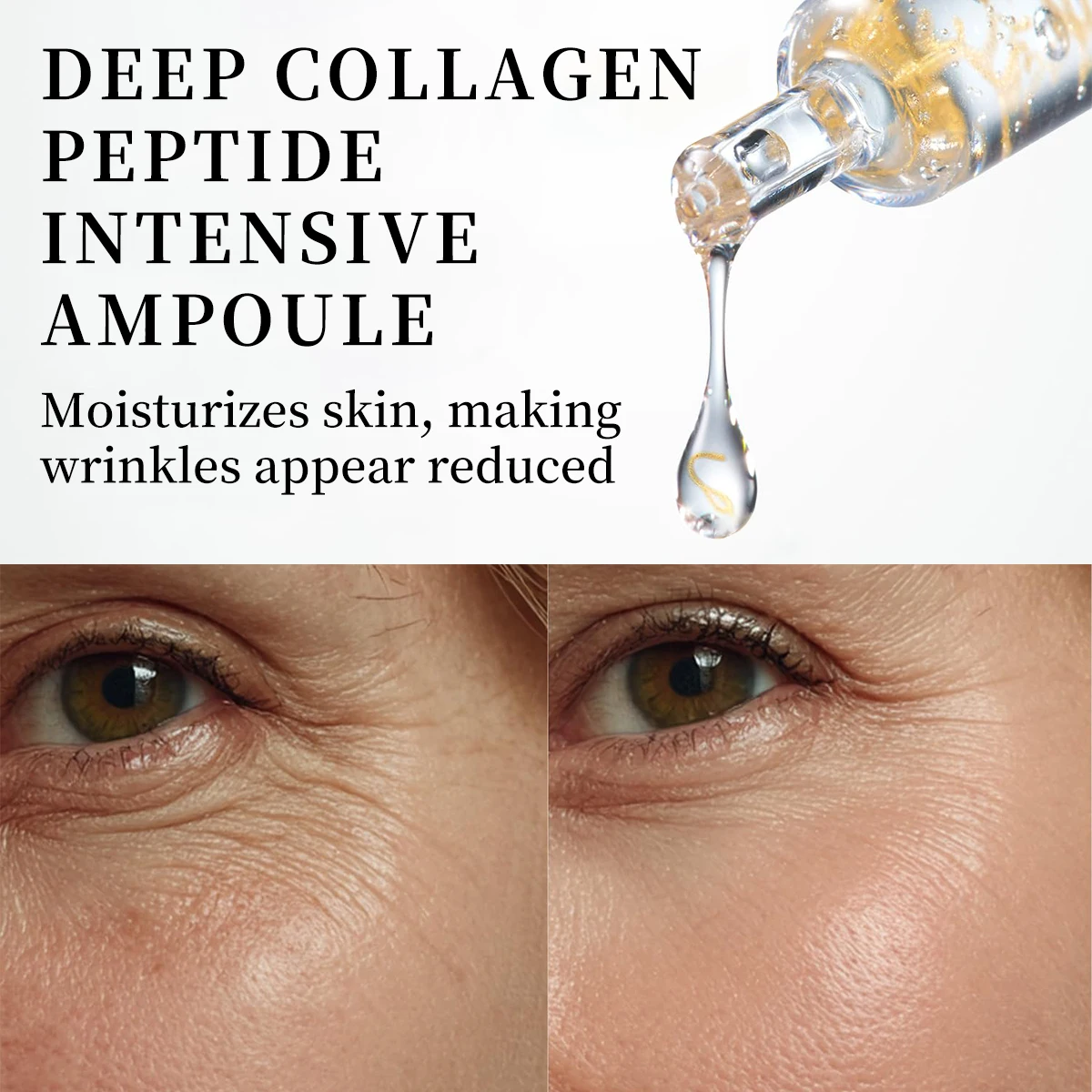 Peptide, Collagen, Peptide, Facial Essence, Refreshing, Anti-Aging and Firming Essence, Containing Palmitoyl Pentapeptide