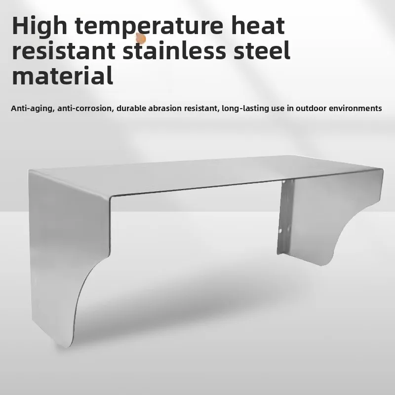 Stainless steel outdoorraincover86socket cover access control switchwaterproofcovercharging pile anti-collision protective cover