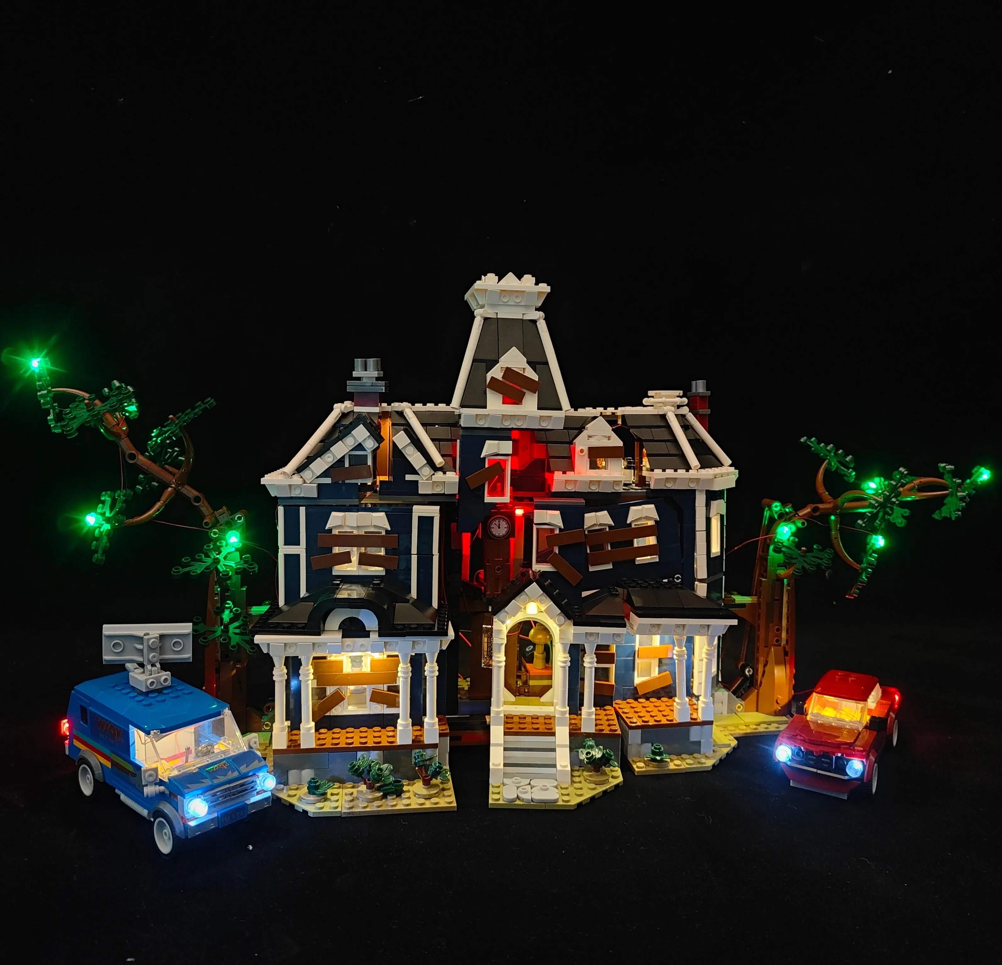 Lighting Set For LEGO The Creel House Movie 11370 Building Blocks Lamp Toys Not Include The Model Bricks