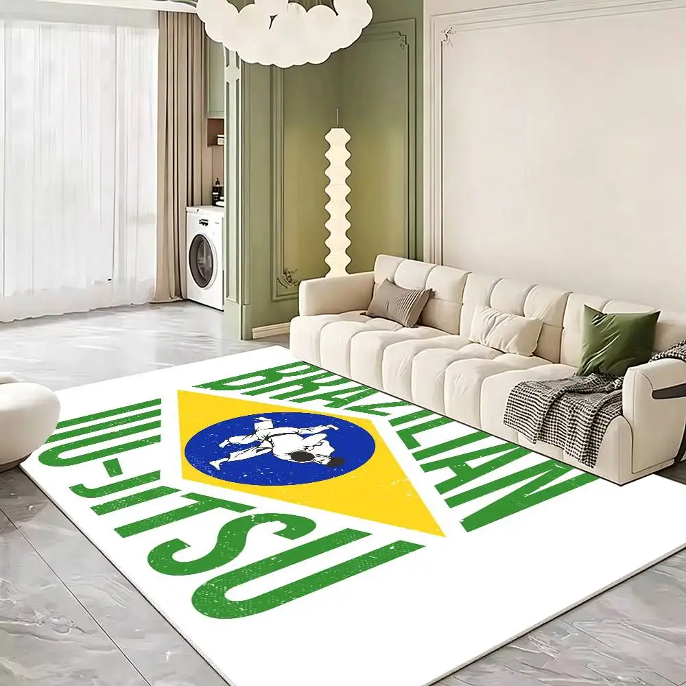 BJJ Brazilian Jiu Jitsu Floor Mat Bathroom Absorbent Mat Simple Door Dirt-resistant Mat Home Kitchen Mat