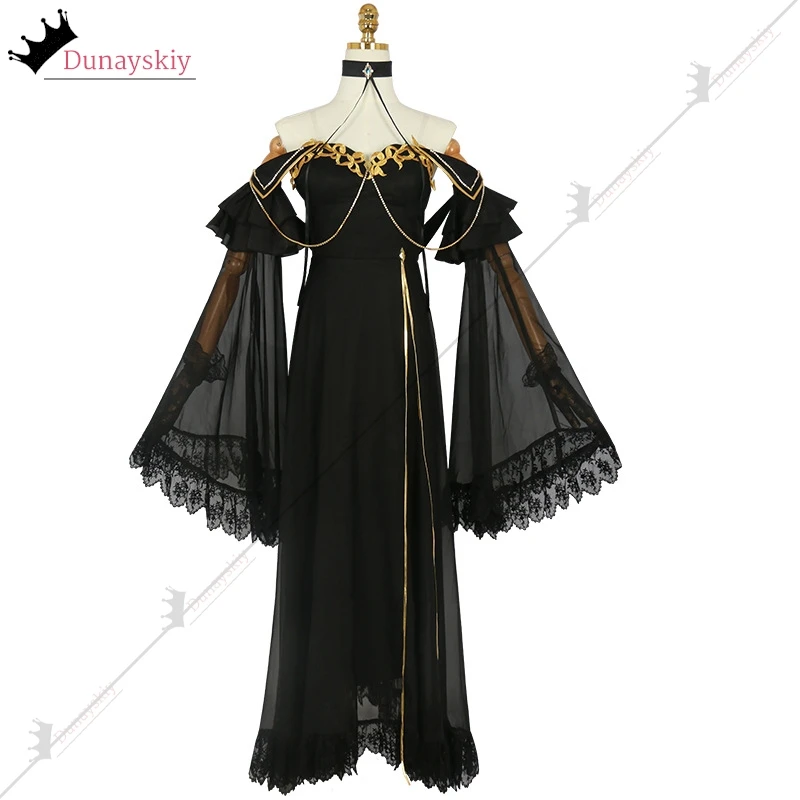 รหัส Geass Queen CC คอสเพลย์เครื่องแต่งกายลูกไม้สีดําชุดยาวชุดเซ็กซี่ผู้หญิงเครื่องแต่งกายอะนิเมะฮาโลวีน Carnival บทบาทเล่นชุด 3XL