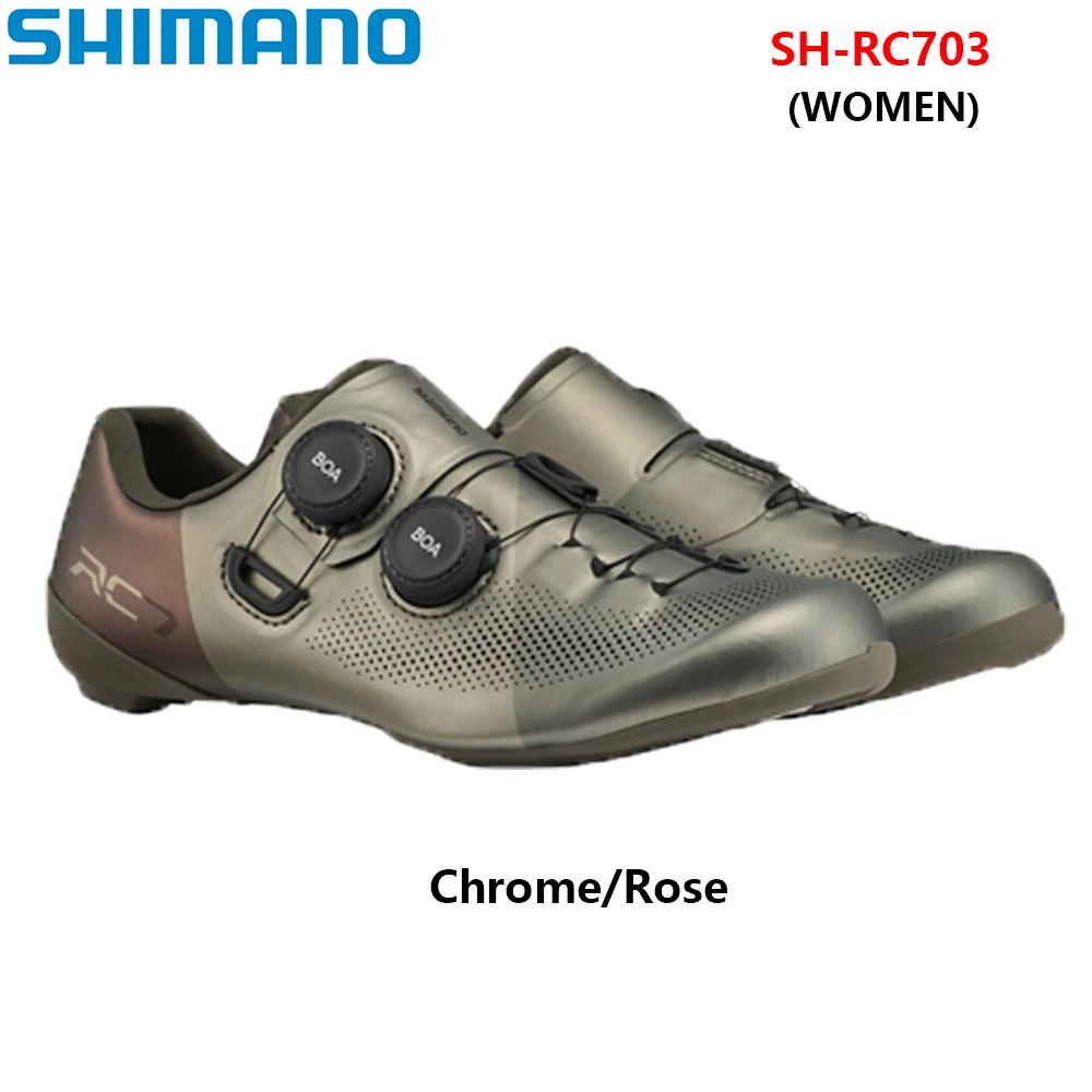 SHIMANO SH-RC702 RC703 Racefietschoenen Lichtgewicht Carbon Tussenzool Racefiets Zelfsluitende Schoenen Rijden Vergrendelende Schoenen
