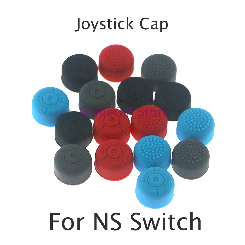 200pcs For Nintendo Switch NX NS Joy-Con Heightened Anti-slip Rocker Analog Joystick Grip Cap Button Silicone Protective Caps