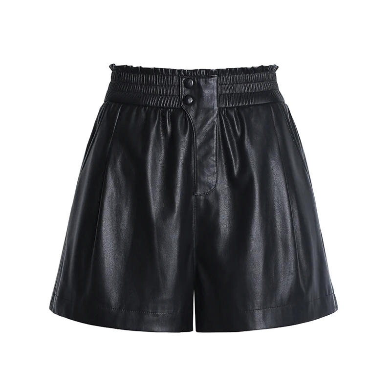 High Waist Slimming Wide Leg ort Pants Women's Outerwear Boot Pants Spring 2025 Faion Element ket Straight Leg Pants