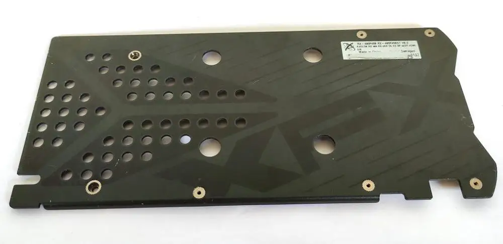 

The Backplate for XFX RX470D RX470 RX480 RX570 RX580 Gaphics Video Card with Mounting Screws