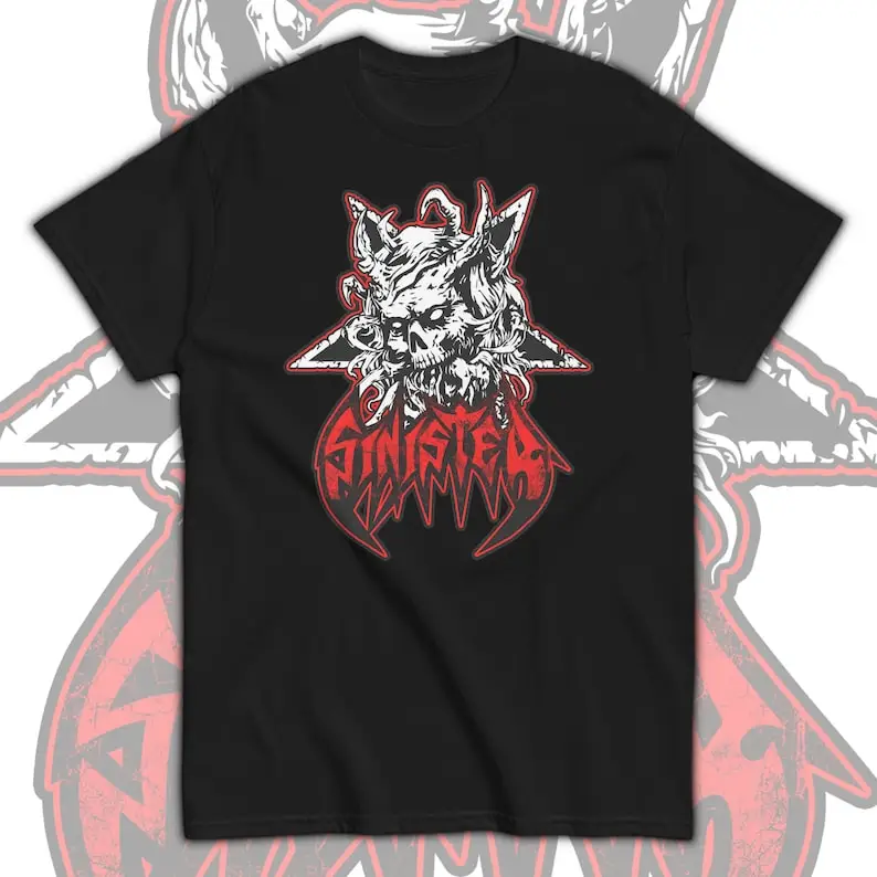 

Sinister Band Premium Cotton T-shit | Death Metal T-shirt