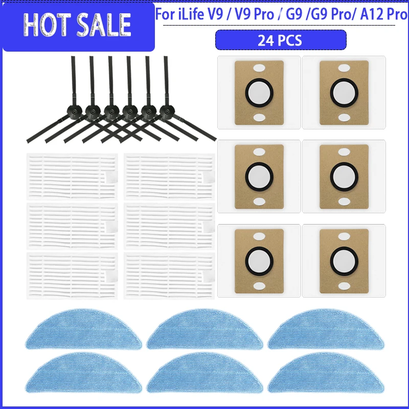 Side Brush Hepa Fil…