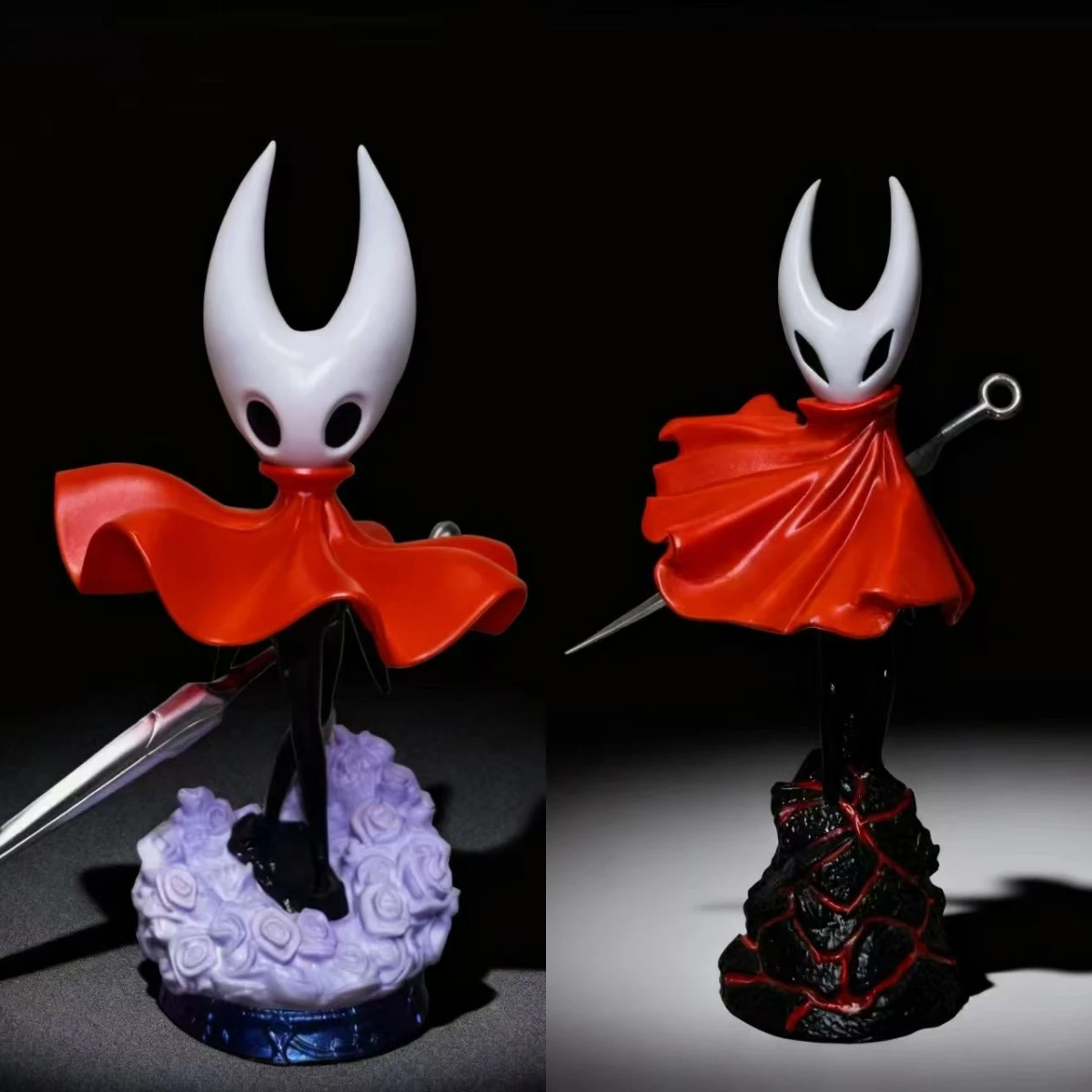19 cm Hollow Knight Anime Figur GK Spiel Anime Action Figure Spiel Peripherie PVC Modell Dekoration Ornament Sammeln Spielzeug