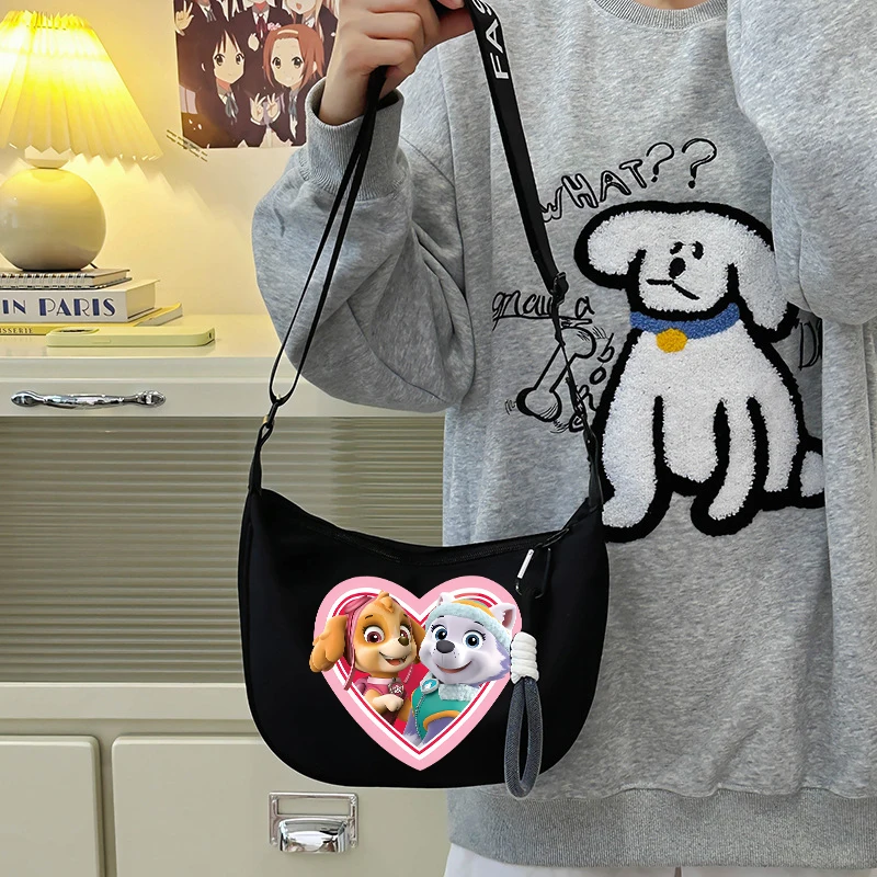 Paw Patrol Envelope Shoulder Bag for Men Women Anime Cartoon Games Messenger Bags Boys Girls Commute Portable Fashion Handbags