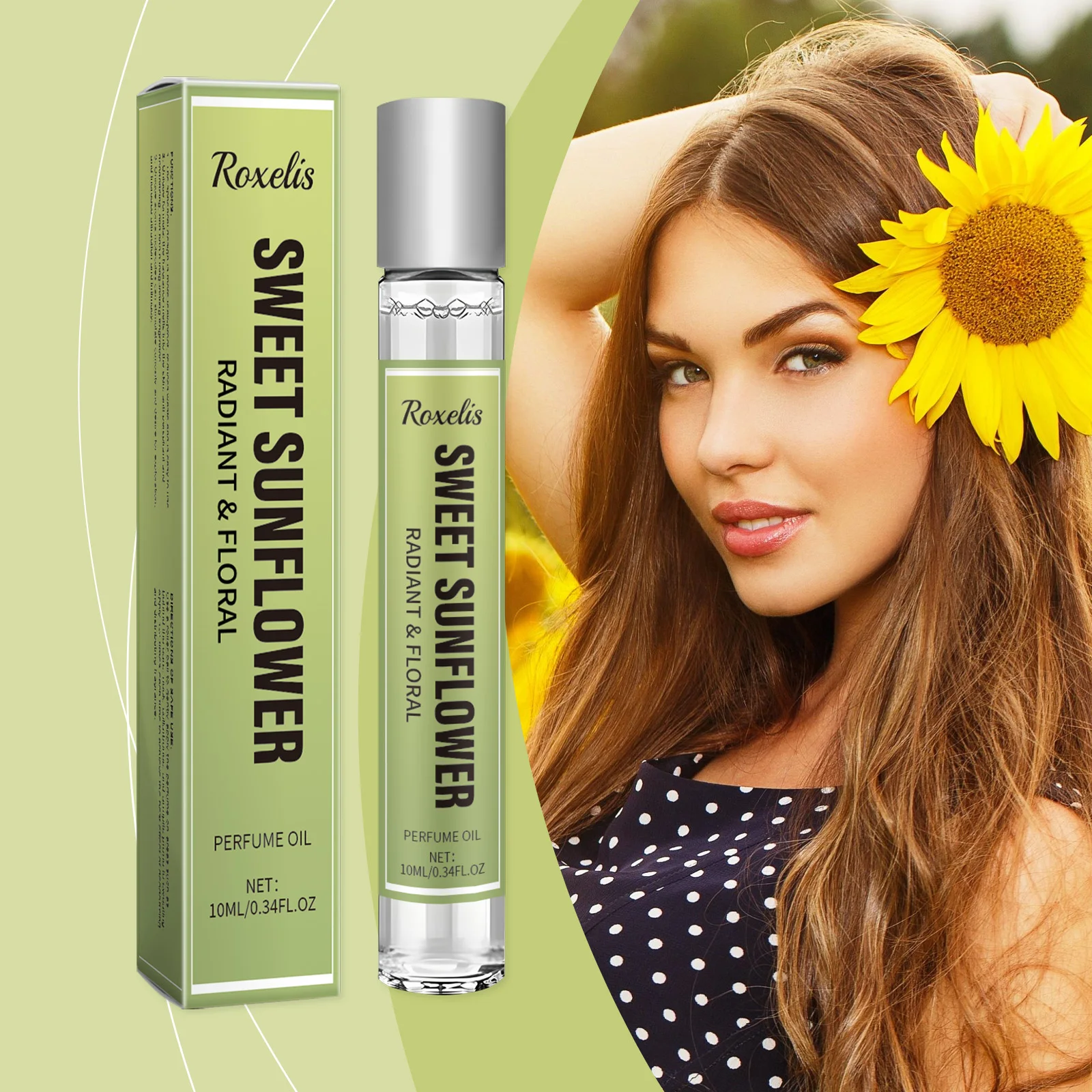 

Sweet Sunflower Ball Perfume Flower Fragrance Lady Ball Perfume Fresh And Natural Sunflower Fragrance Sweet And New Vitality