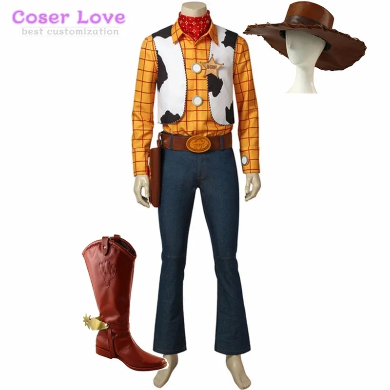 

Anime Woody Cosplay Costumes Carnival Halloween Comic Con Convention Costume