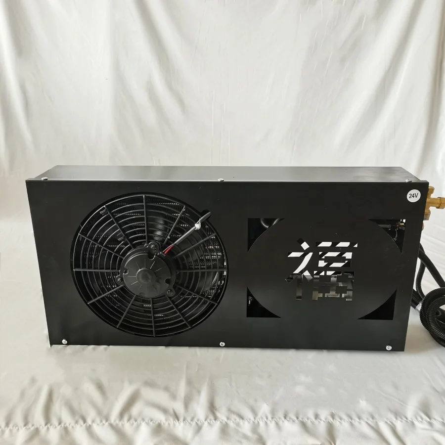 تكييف الهواء التبريد 12 فولت 12 فولت شاحنة وقوف السيارات مكيف الهواء مكيف كهربائي لشاحنة Rv الثقيلة