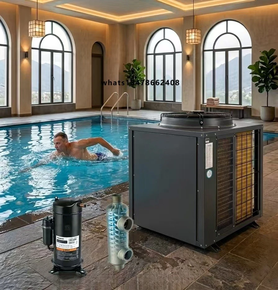 Full Inverter  Electric Air Swimming Pool Heat Pump Water Heater Storage Class Energy Efficiency Outdoor