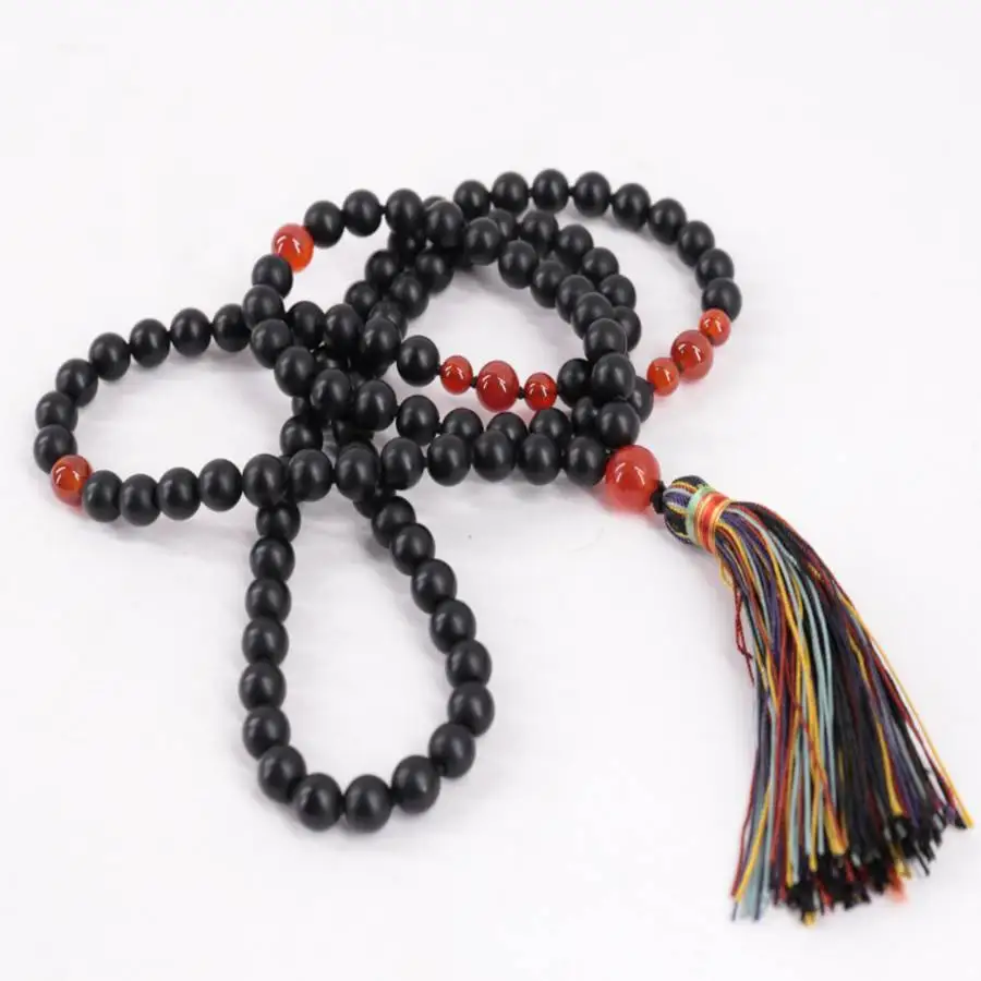 colar-mala-de-108-contas-de-obsidiana-negra-natural-com-Agata-vermelha-e-borla-colorida-joia-de-cristal-de-cura