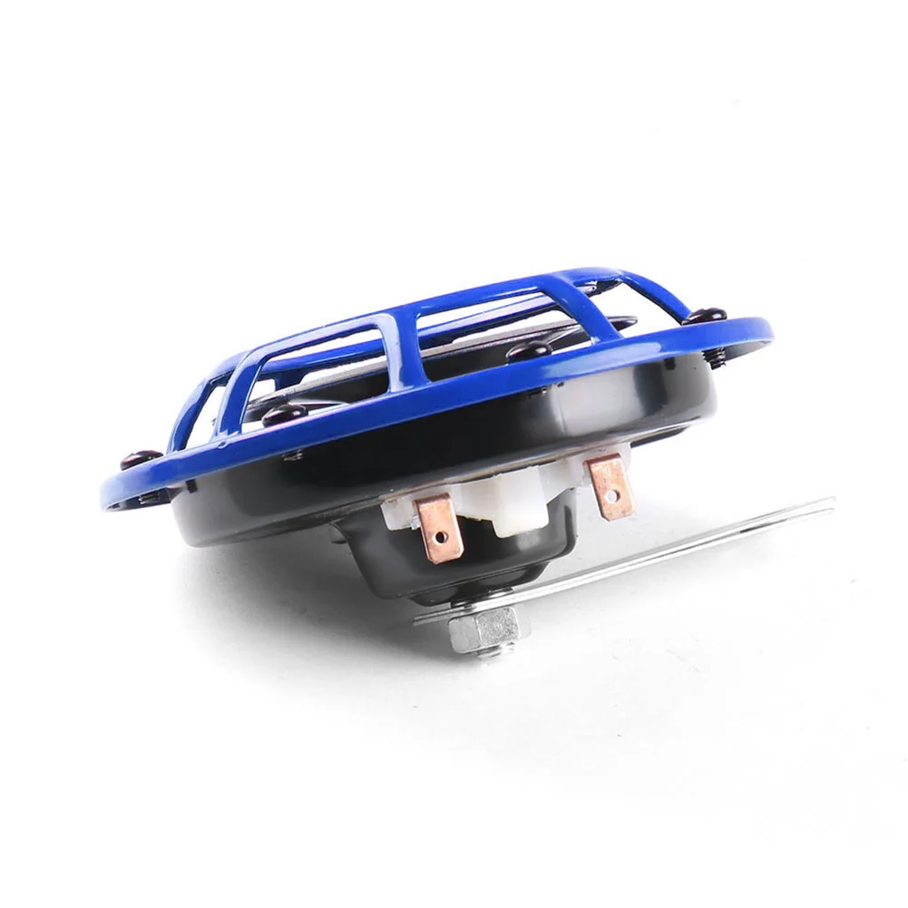 

2Pcs/Set Universal Hella 12V 115DB Electric Blast Tone Air Horn Kit (Blue)