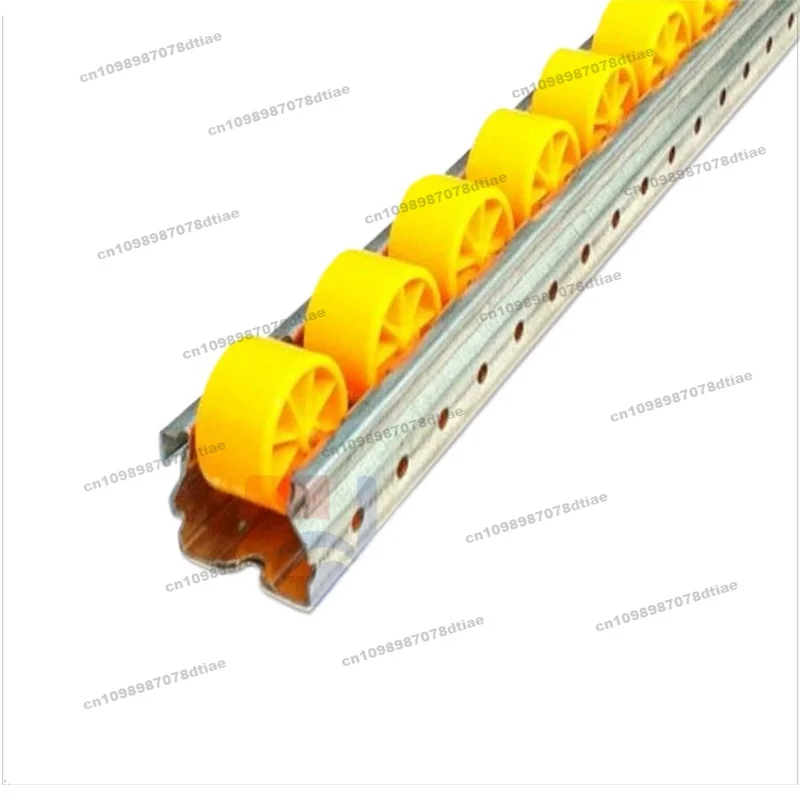 

Aluminum Alloy Fluent Strip, Reinforced Thickened 40X33 Sheet Metal Rib Anti-static Galvanized Frame Shelf Pulley Guide Rail