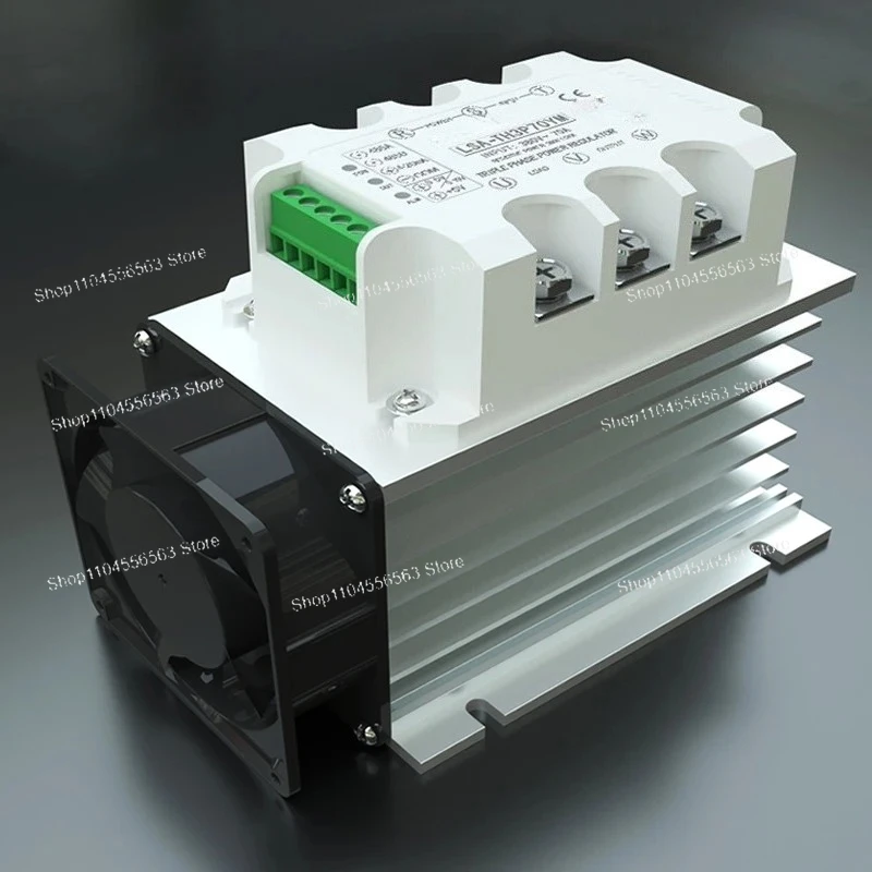 Three Phase SCR Power Regulator RS485 Communication AC Voltage Controller for Temperature Lighting Motor Speed Control