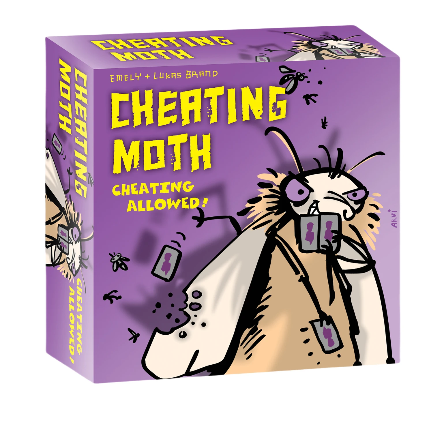 لعبة Mogel Motte Kaker Laken Poker Royal Card Game Devir-game Cheating Moth Board Deck #1