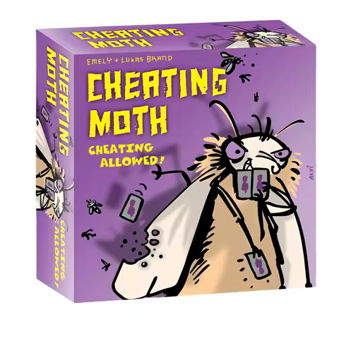 Mogel Motte Kaker Laken Poker Royal Card Game Devir-game Cheating Moth Board Deck