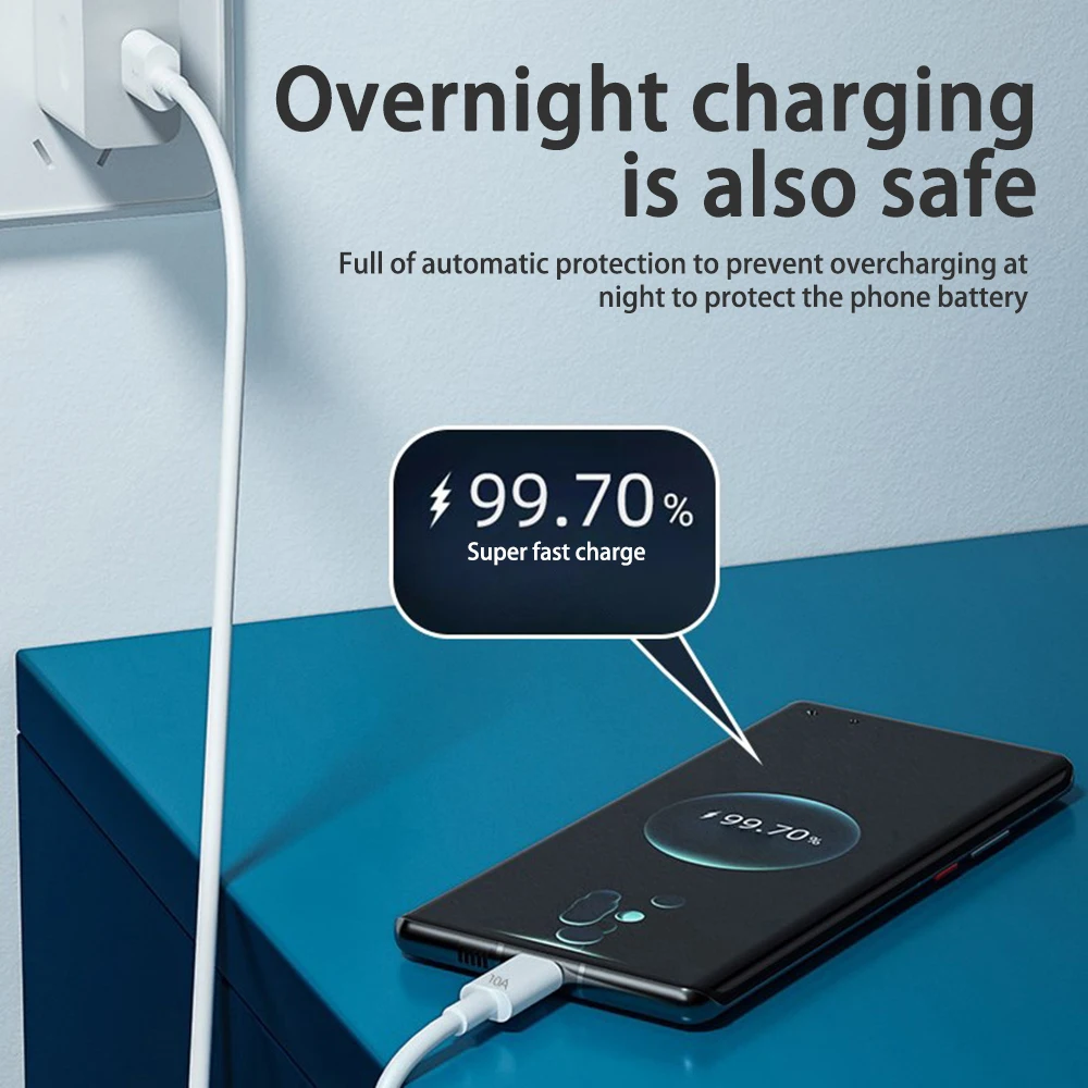 ESSEGR 1M Type C Cable Fast Charging 90 Degree Double Elbow Data Cable Fast Charging Charger Mobile Phone Charger Cable 2025 New