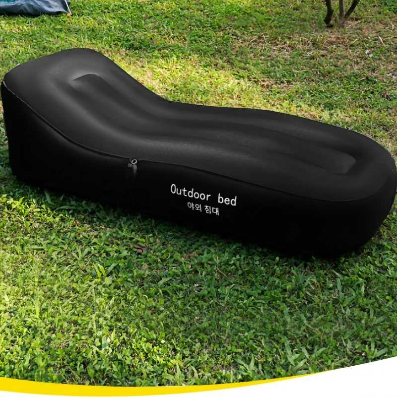 

Lightweight Self Inflating Sofa, Portable Outdoor Beach Camping Leisure Sofa Bed Comfortable Home Lazy Nap Inflatable Chair