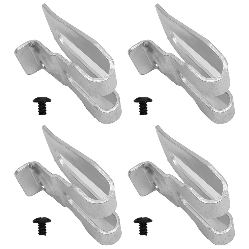 1/2/3Pcs Belt Clip Hooks With Screws For Ryobi /Ridgid Impact Driver Drill Holder Accessories Stainless Steel Power Tool Part