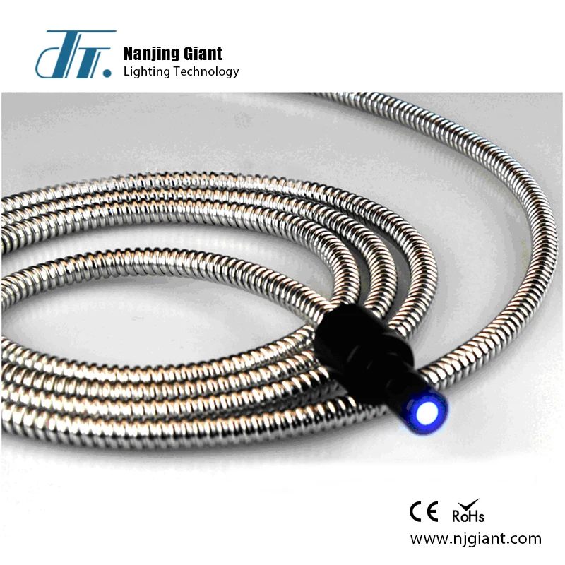 Medical fiber optic cable custom light guide high-power transmission quartz fiber optic bundle