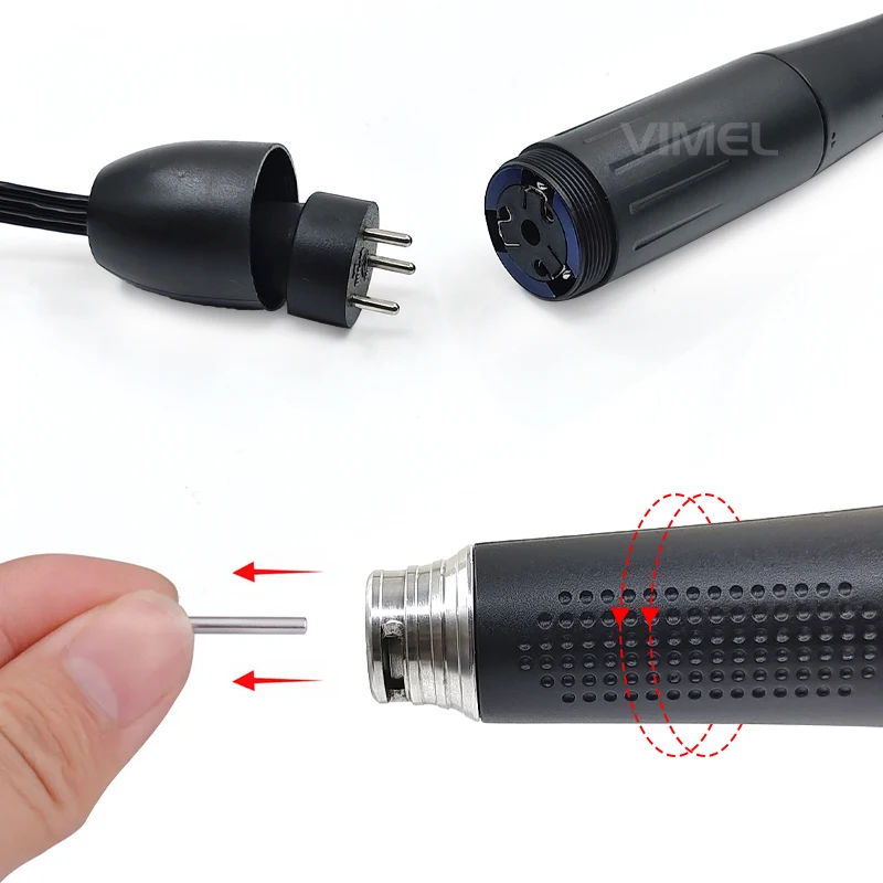 Dental Brushless Micro Motor Polishing Handpiece 50000RPM for Micromotor Machine Dental Lab Equipment Dentist 3/4holes