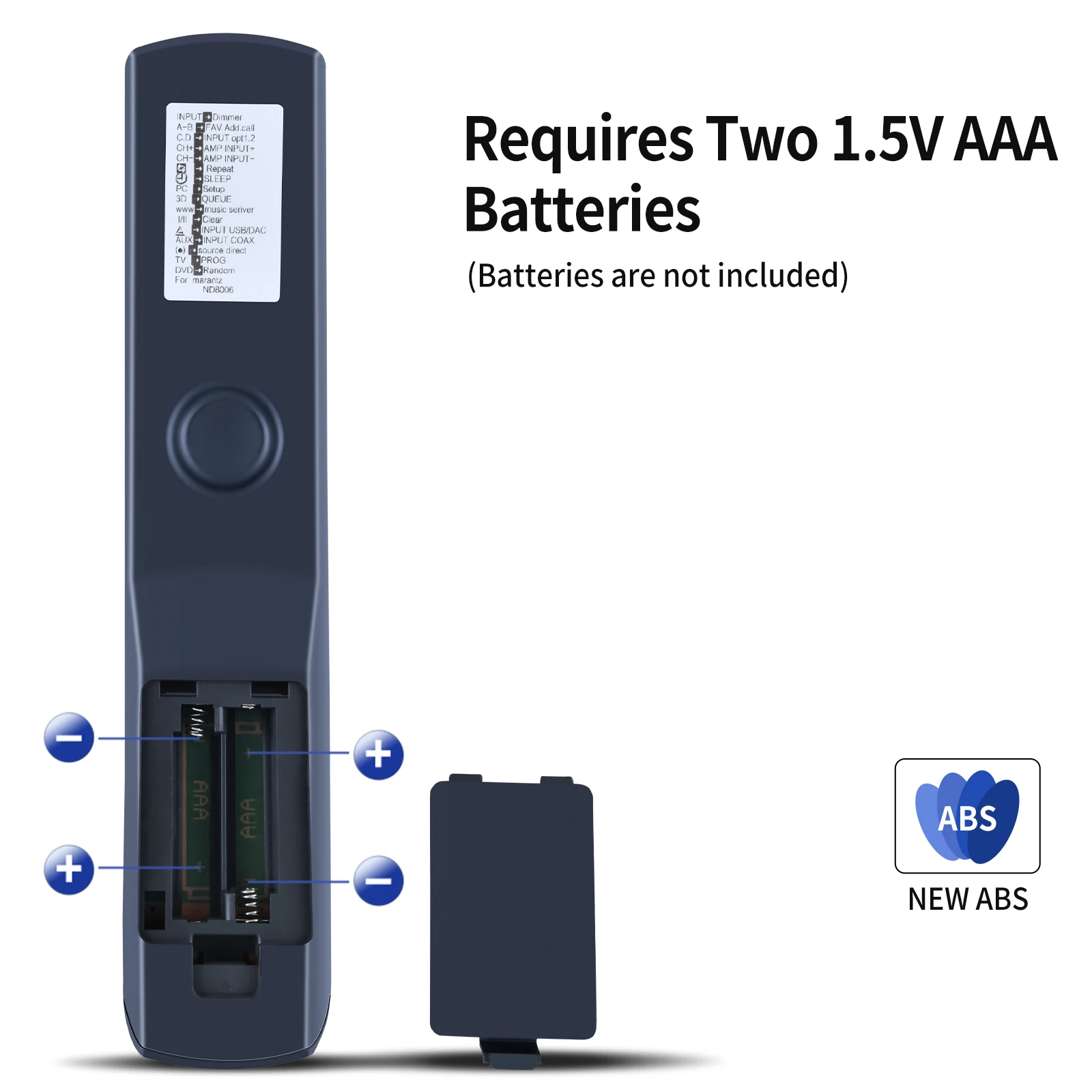 Remote Control pengganti baru untuk Marantz rc001pnd, ND8006, PM8006 ND8006N1SG