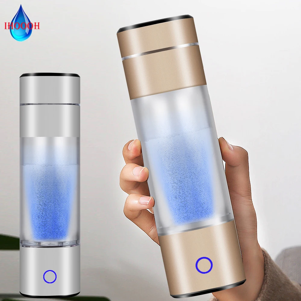 Low Molecular Resonance MRET OH 7.8Hz Rich Hydrogen Water Generator Bottle Anti Aging Multifunctional Nano Cup H2 Ventilator