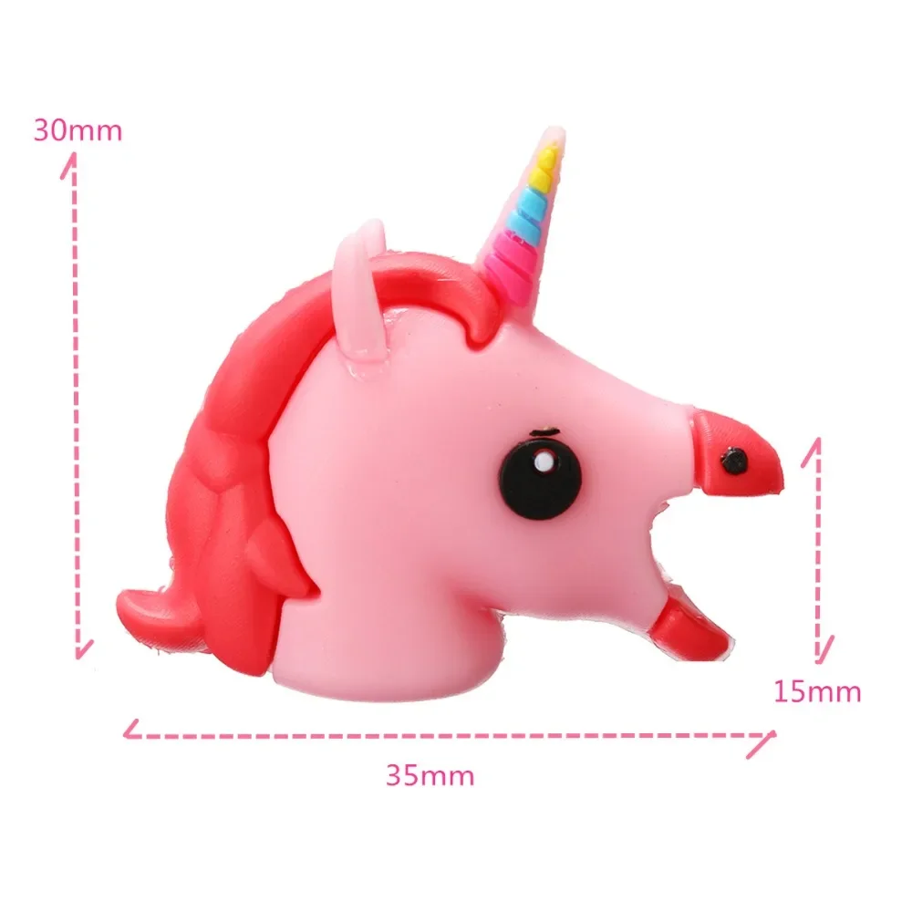 Bite Unicorn  Cable Protector Wire Winder for iPhone USB Cable Organizer Chompers Cute Cartoon Bites Phone Holder Accessory