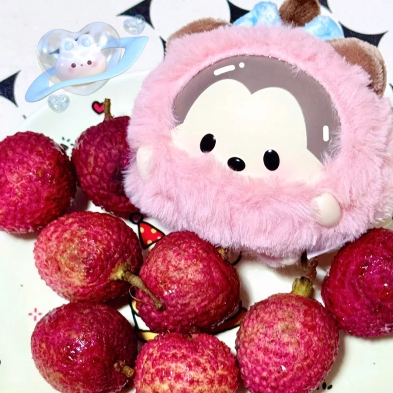 الأصلي Miniso Ufufy الفاكهة جمع الفينيل أفخم مفاجأة صندوق المرآب عدة قلادة حلية جمع لعبة فتاة هدية #1