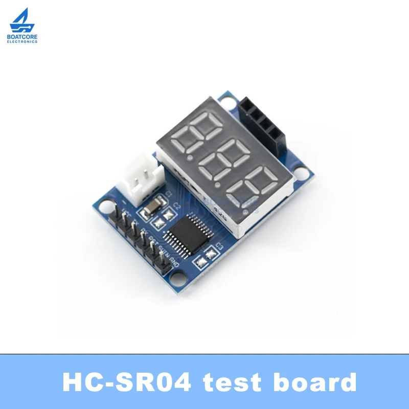 1PCS HC-SR04 Ultrasonic Test Board Distance Measurement Module 5V Display Range Finder Tester