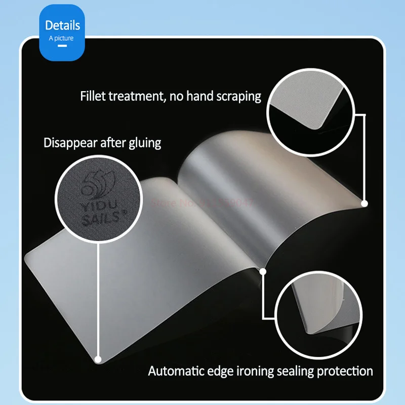 100pcs 80mic Thermal Laminating Film 5 Size (3\