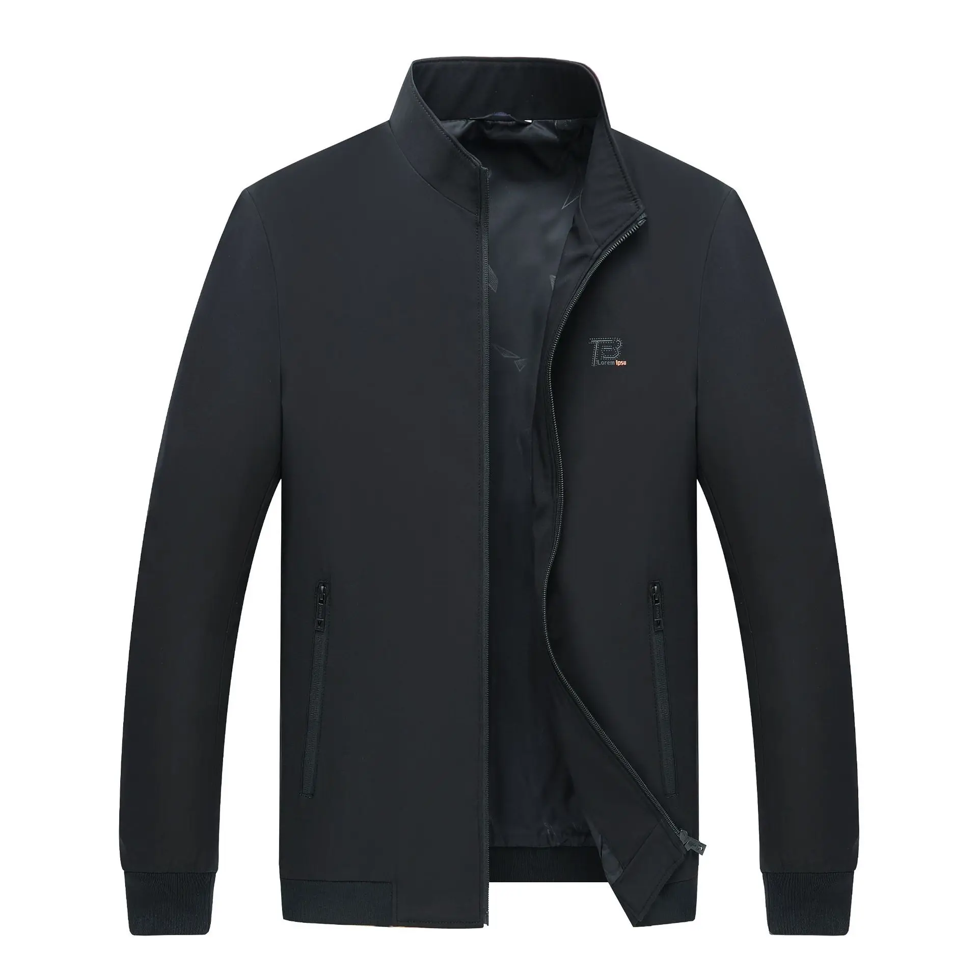Spring and Autumn Coat Middle-aged Thin Jacket Men's Tops Loose Clothes