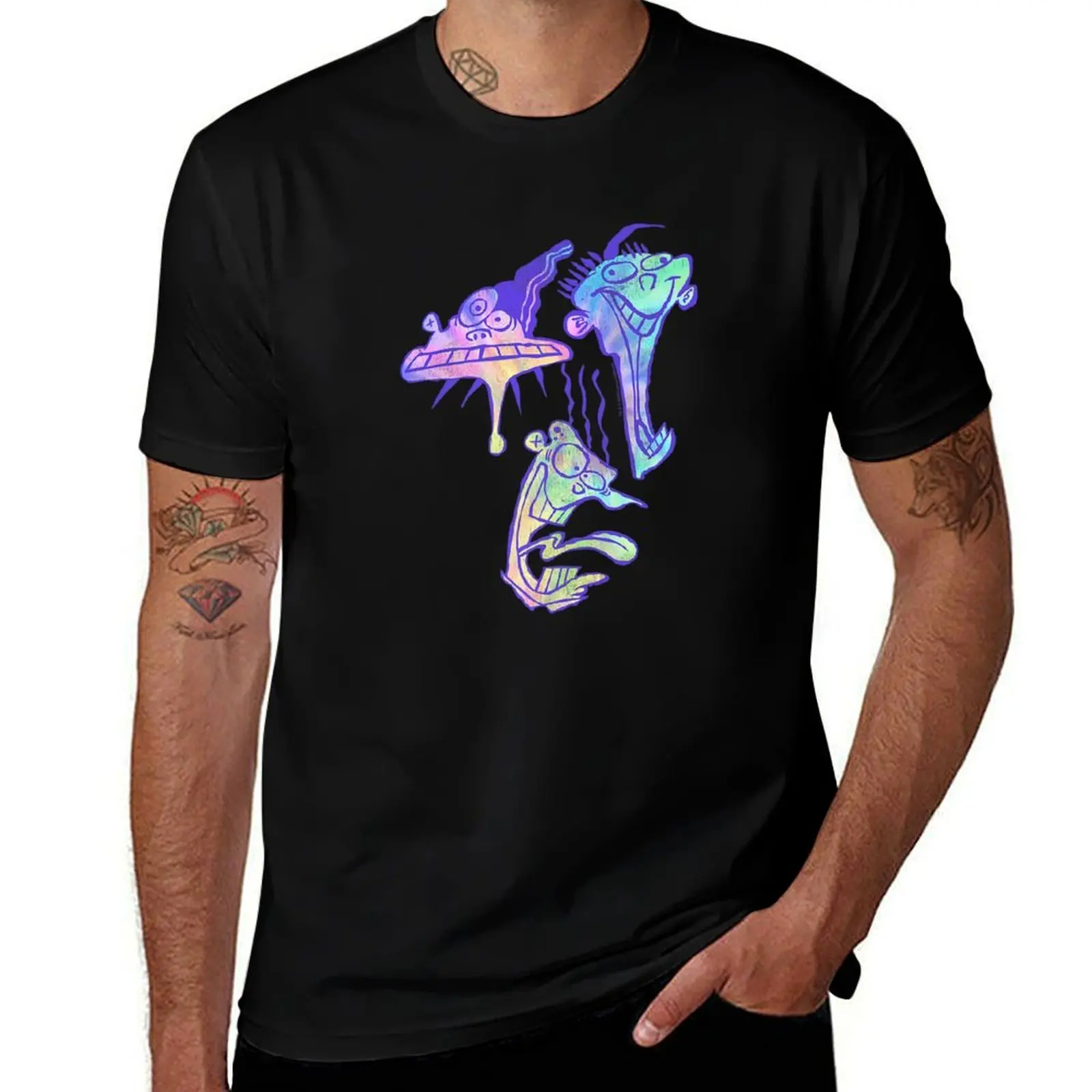 Ed Edd N Eddy Tie Dye Fill T-Shirt Holiday Lightweight T-Shirt